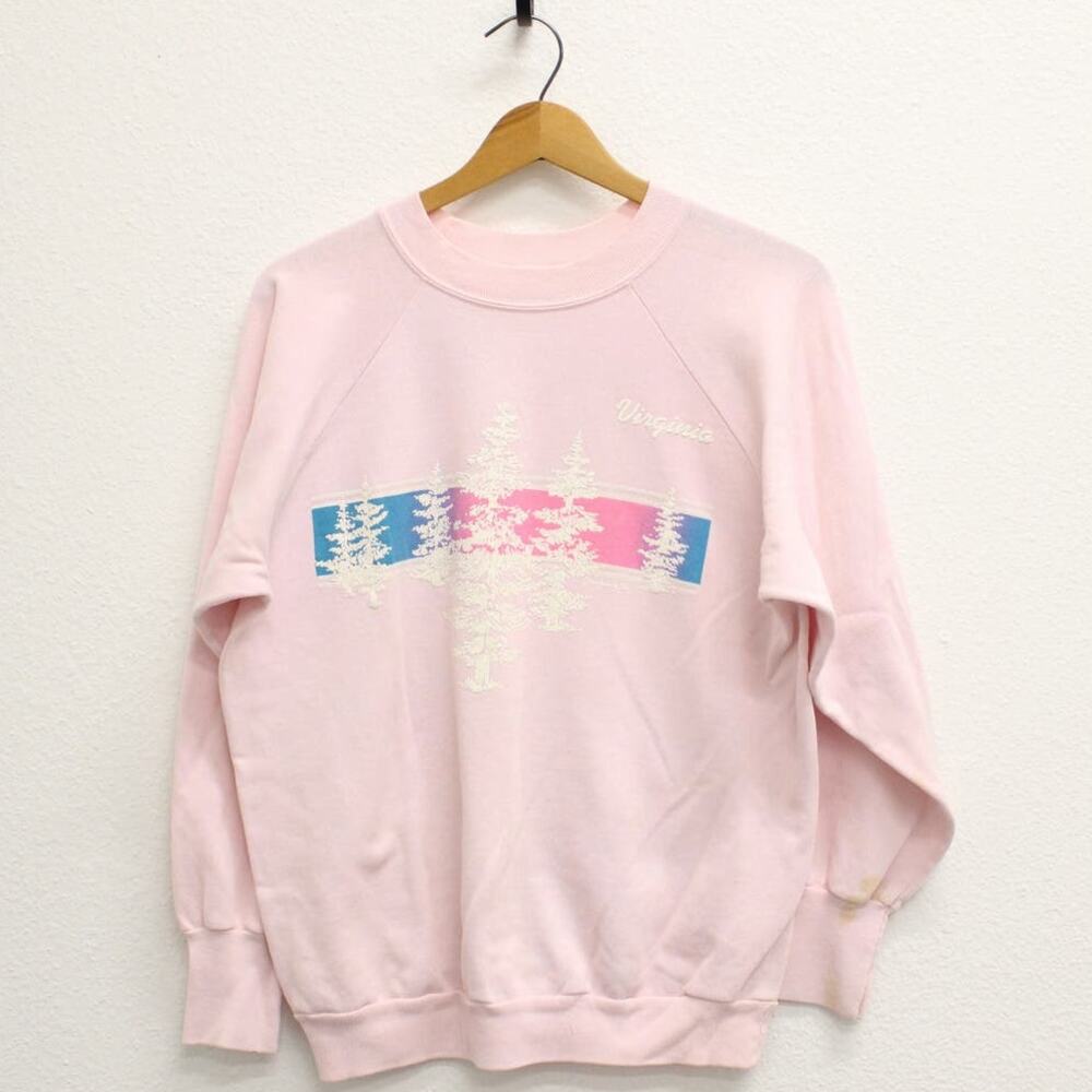 Vintage Virginia Forest Sweatshirt Small